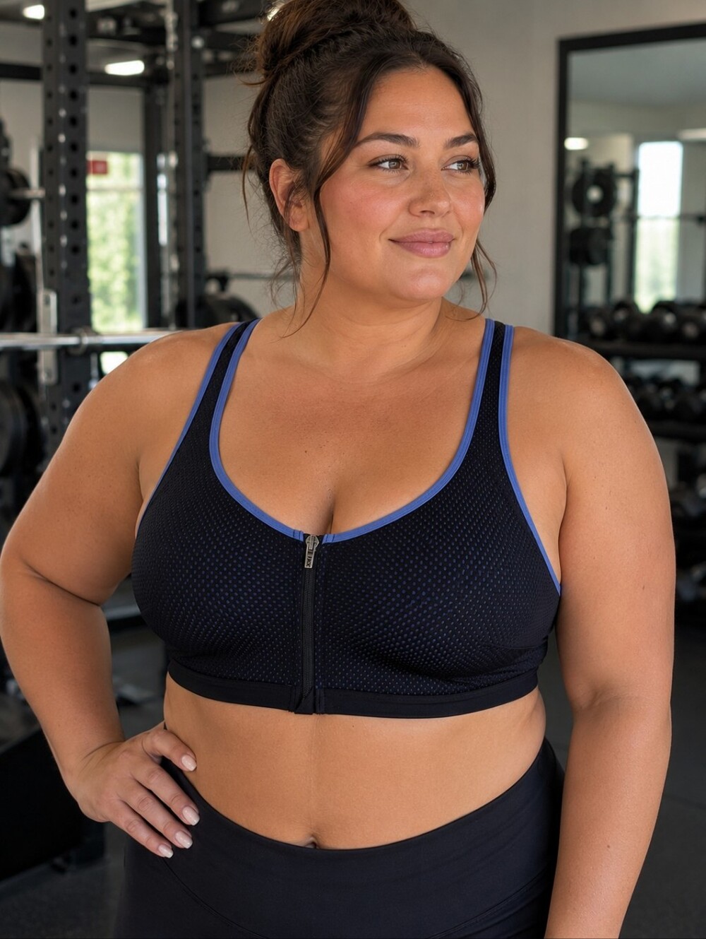 Victoria's Secret Sport Front Zip Sports Bra | 36DDD